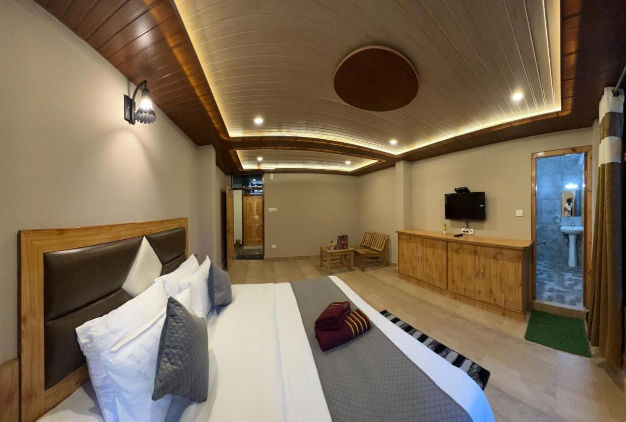 Sana Luxury Cottage, Manali Exteriör bild