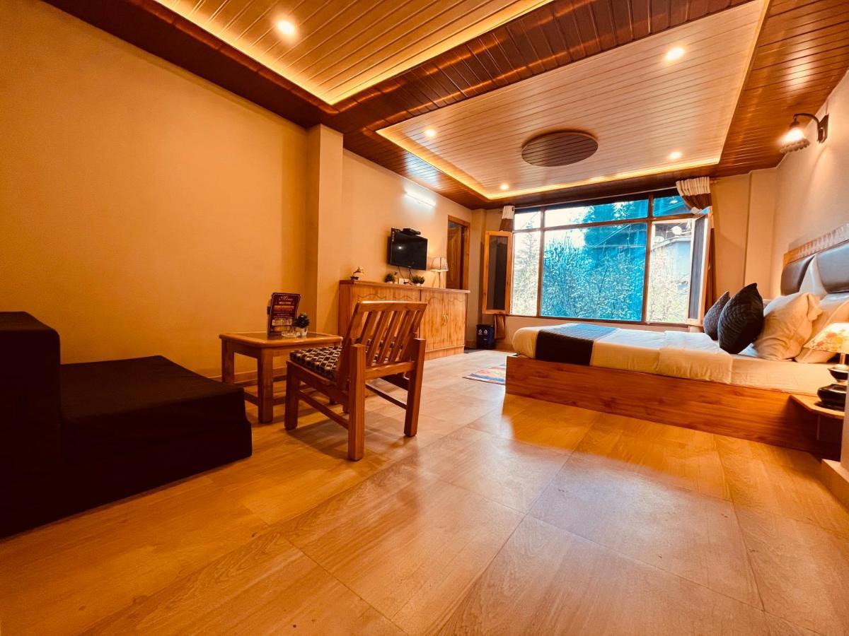 Sana Luxury Cottage, Manali Exteriör bild