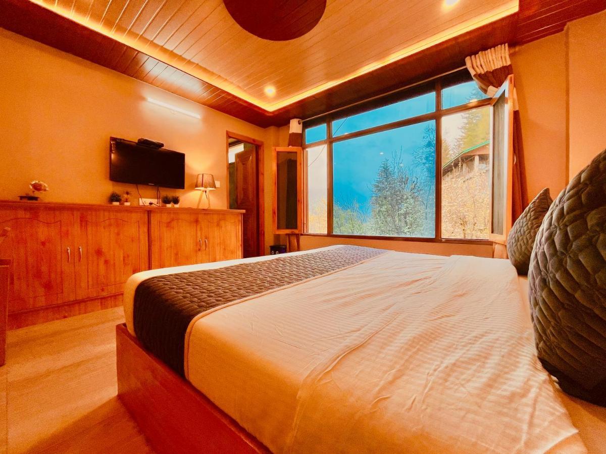 Sana Luxury Cottage, Manali Exteriör bild