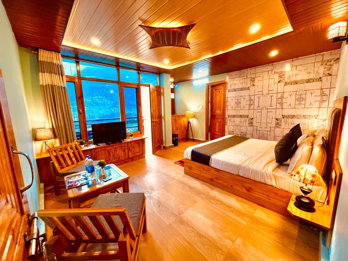 Sana Luxury Cottage, Manali Exteriör bild
